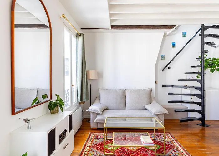 アパート Guestready - Duplex Under The Parisian Rooftops *